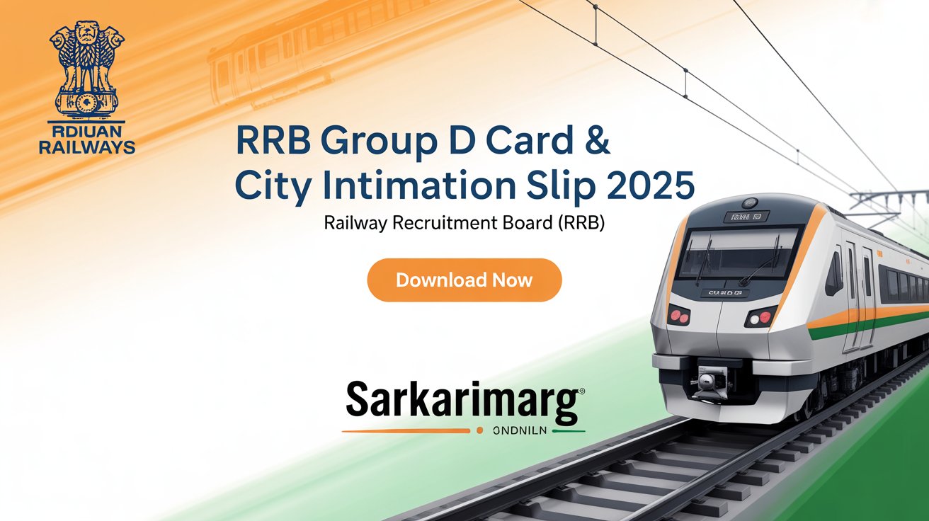 RRB Group D Exam City and Admit Card 2025- OUT