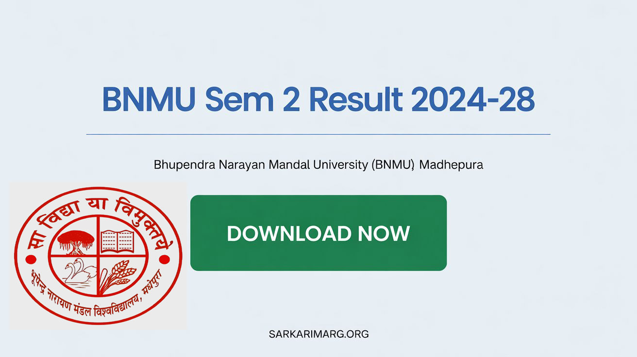 BNMU Sem 2 Result 2024-28