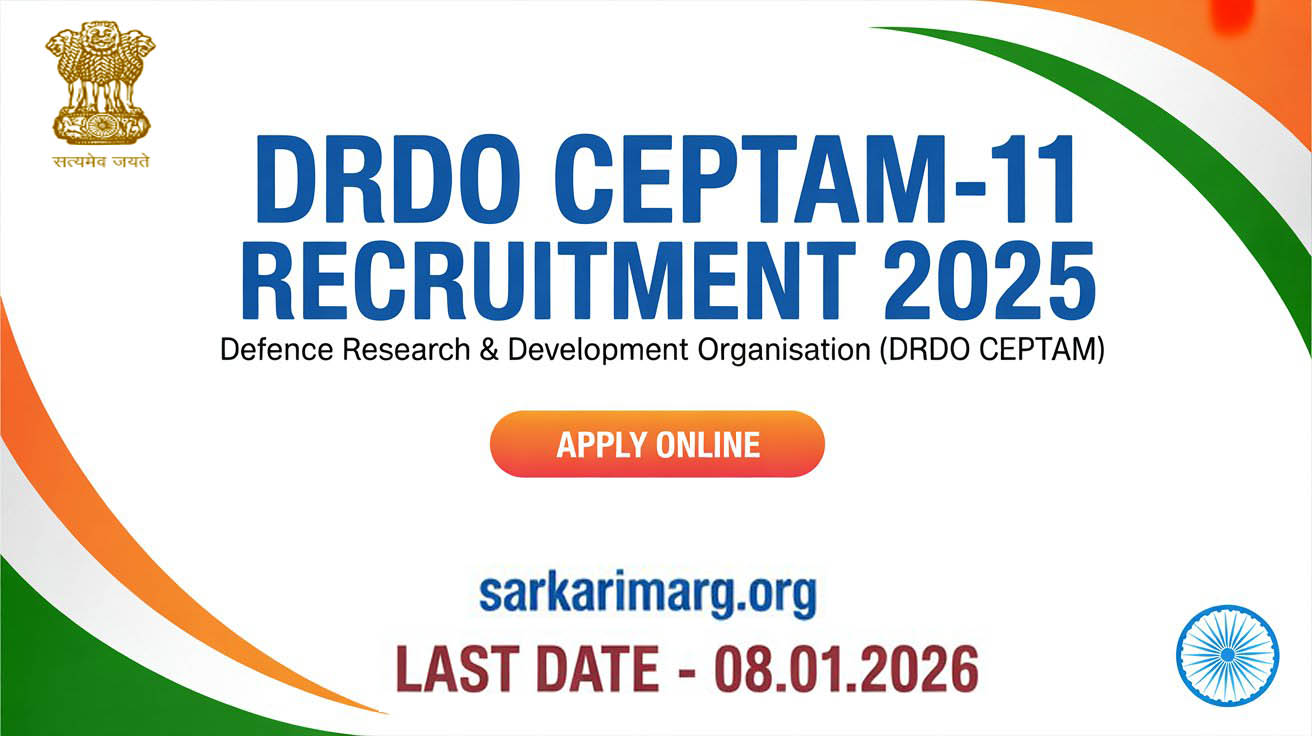 DRDO CEPTAM-11 Recruitment 2025