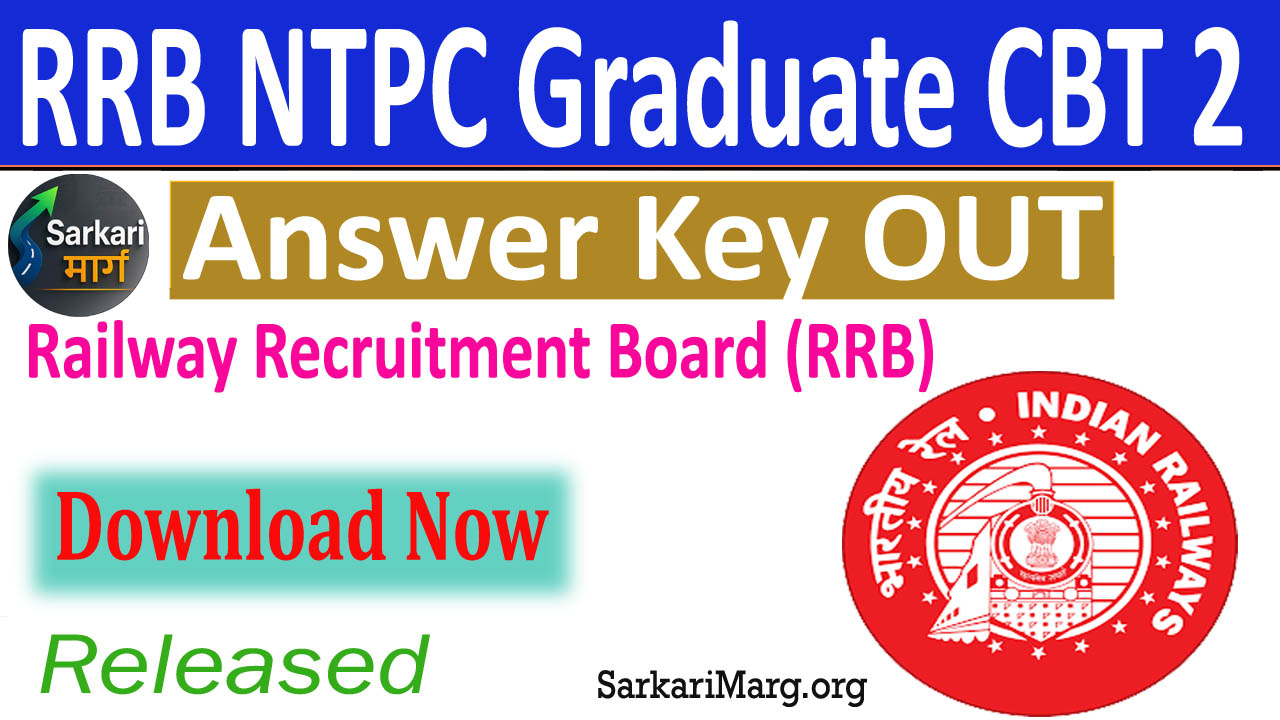 RRB NTPC Graduate CBT 2 Answer Key 2025